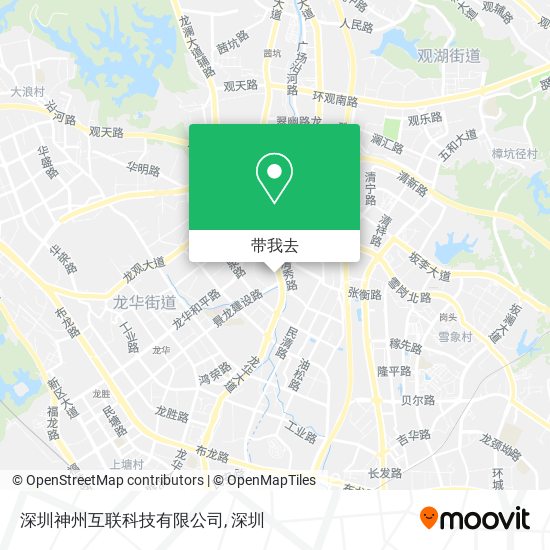 深圳神州互联科技有限公司地图