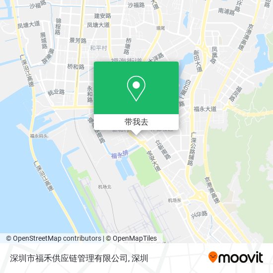 深圳市福禾供应链管理有限公司地图