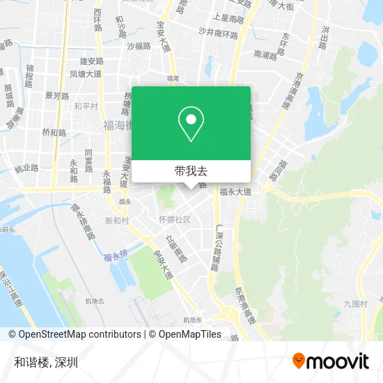 和谐楼地图