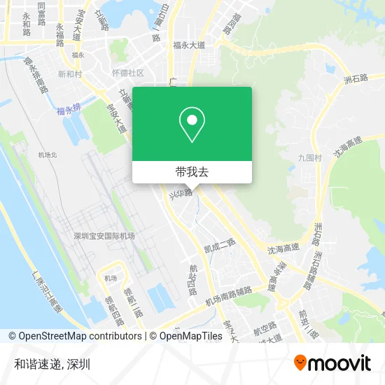 和谐速递地图