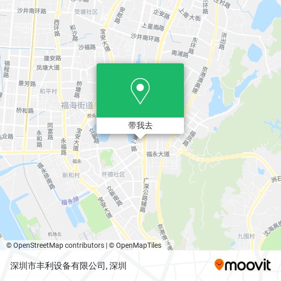 深圳市丰利设备有限公司地图