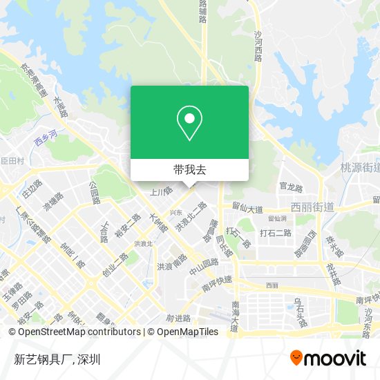 新艺钢具厂地图