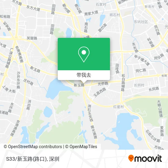 S33/新玉路(路口)地图