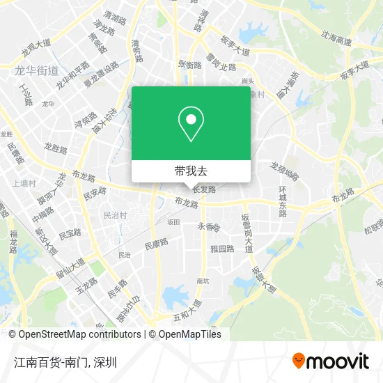 江南百货-南门地图