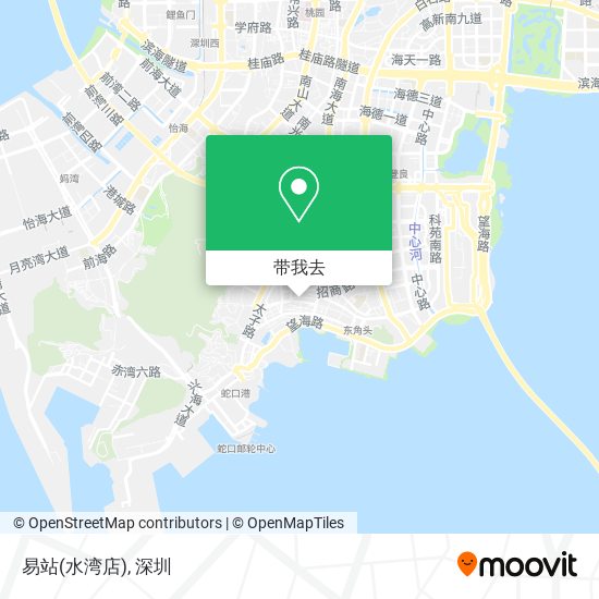 易站(水湾店)地图