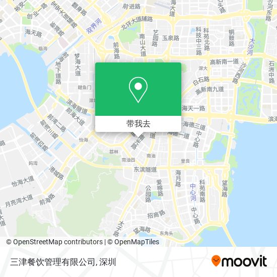 三津餐饮管理有限公司地图