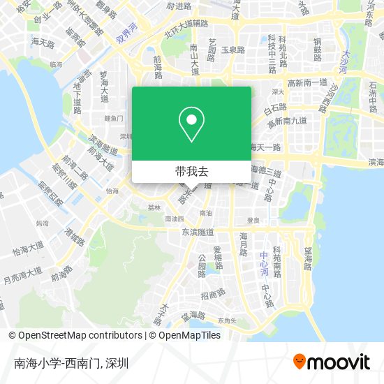 南海小学-西南门地图