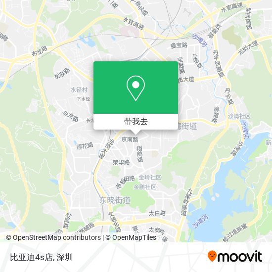 比亚迪4s店地图