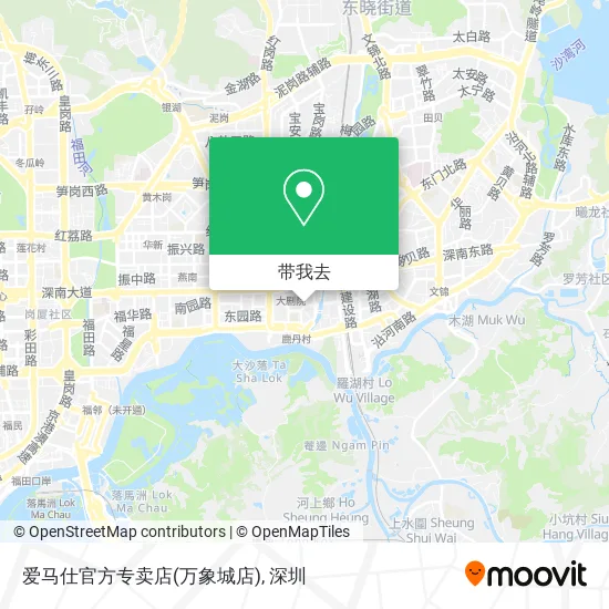 爱马仕官方专卖店(万象城店)地图