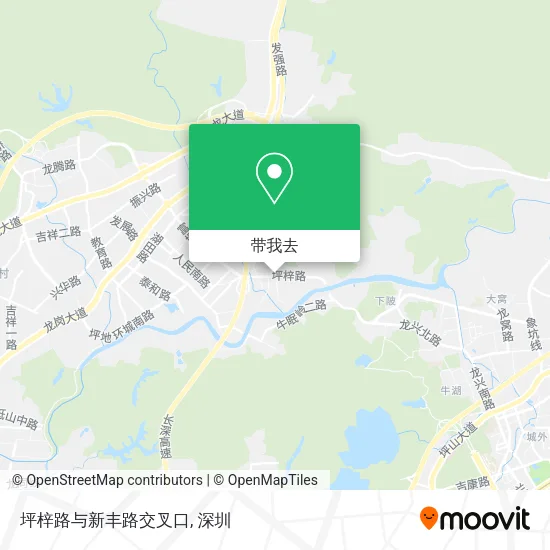 坪梓路与新丰路交叉口地图