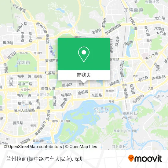 兰州拉面(振中路汽车大院店)地图