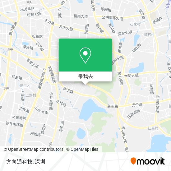 方向通科技地图