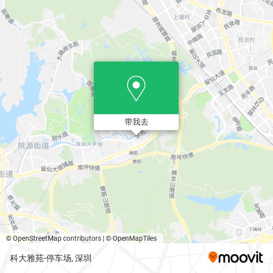 科大雅苑-停车场地图
