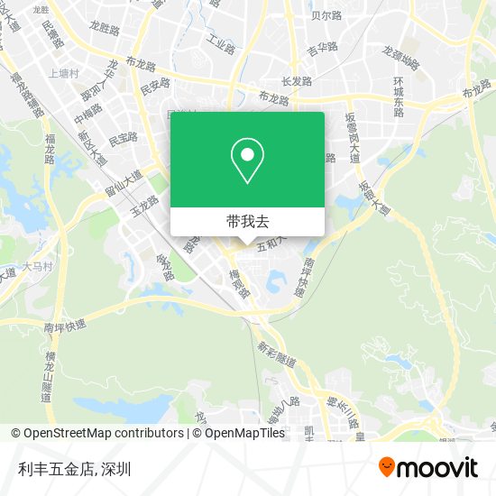 利丰五金店地图