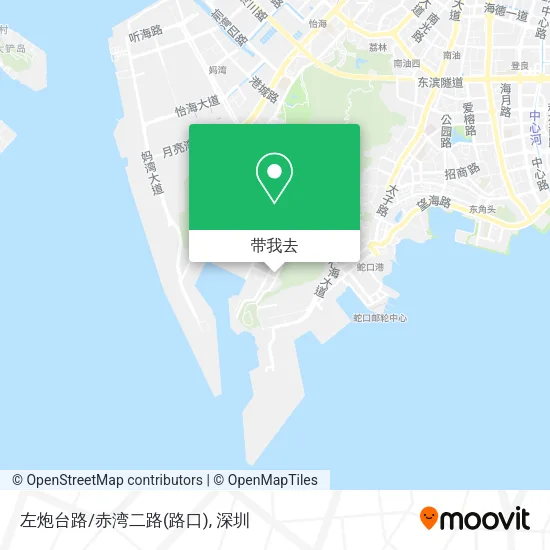 左炮台路/赤湾二路(路口)地图