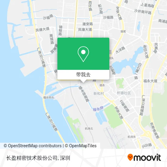 长盈精密技术股份公司地图
