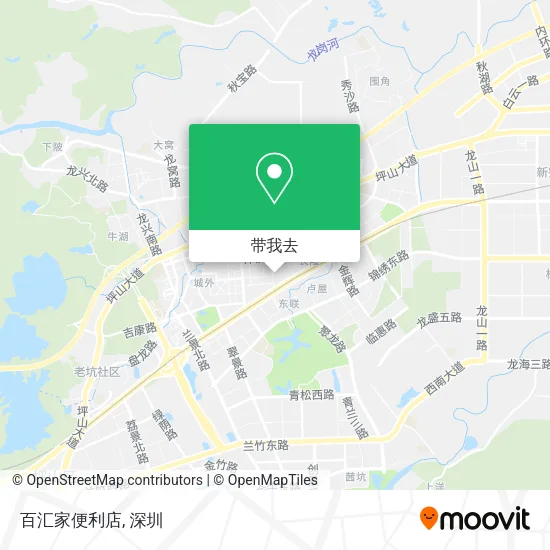 百汇家便利店地图