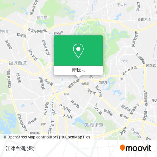 江津白酒地图