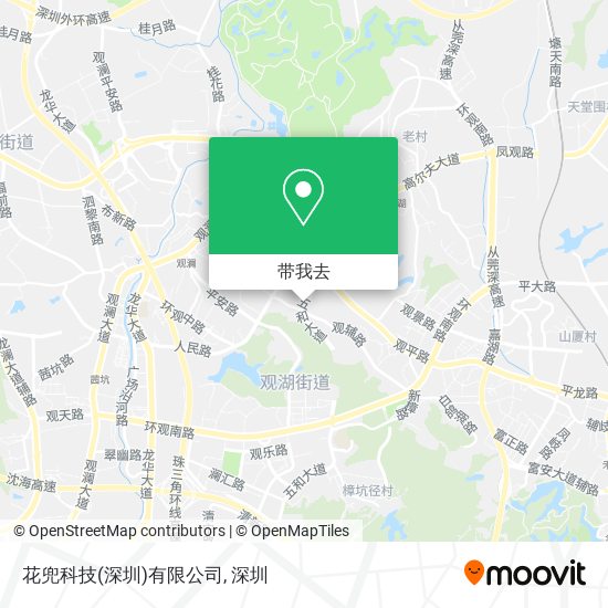 花兜科技(深圳)有限公司地图