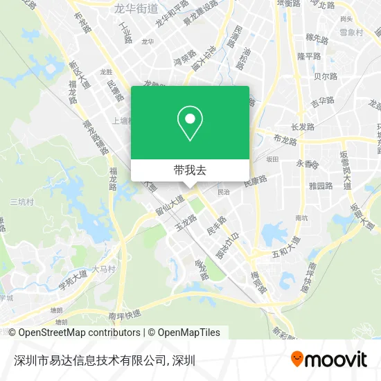 深圳市易达信息技术有限公司地图