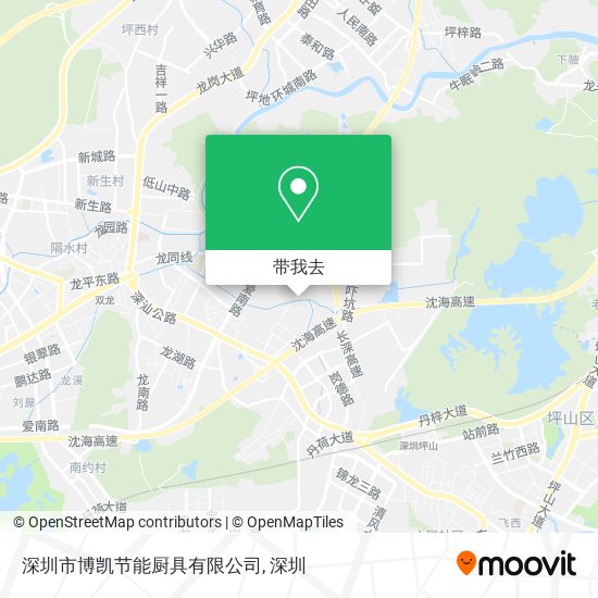 深圳市博凯节能厨具有限公司地图