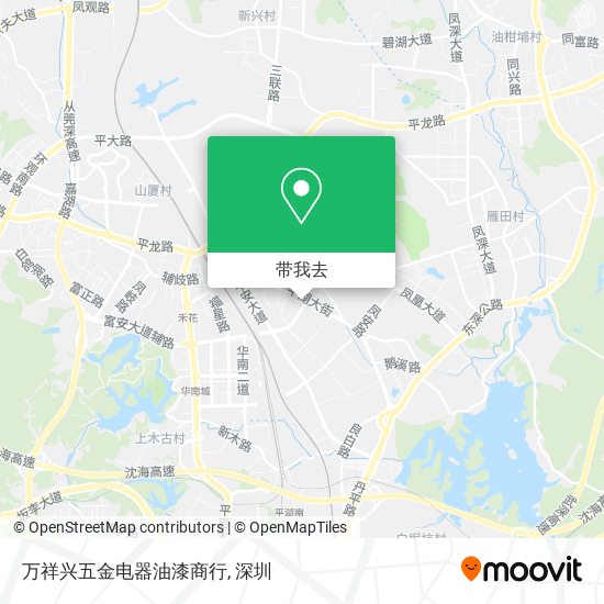 万祥兴五金电器油漆商行地图
