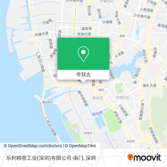 乐利精密工业(深圳)有限公司-南门地图