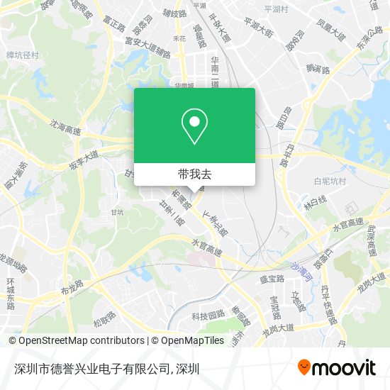 深圳市德誉兴业电子有限公司地图