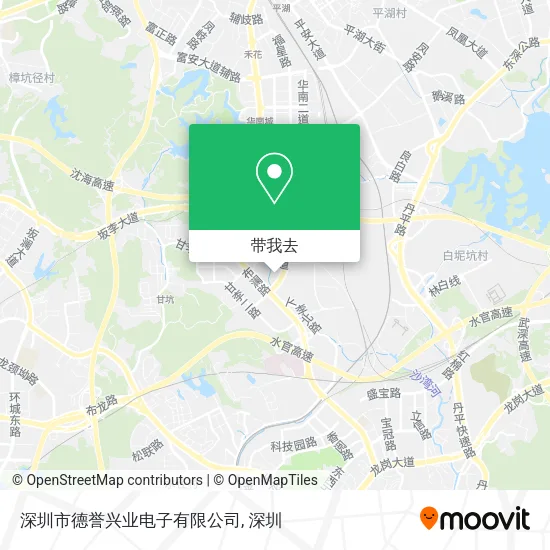 深圳市德誉兴业电子有限公司地图