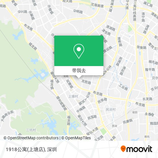 1918公寓(上塘店)地图