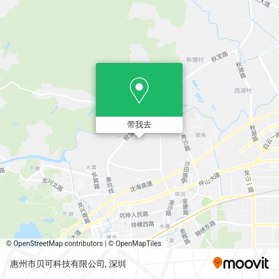 惠州市贝可科技有限公司地图