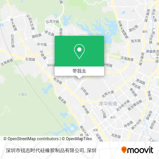深圳市锐志时代硅橡胶制品有限公司地图