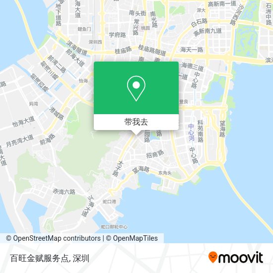 百旺金赋服务点地图