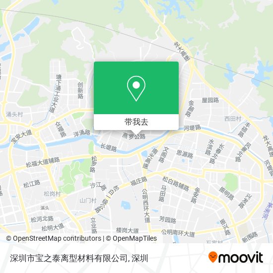 深圳市宝之泰离型材料有限公司地图