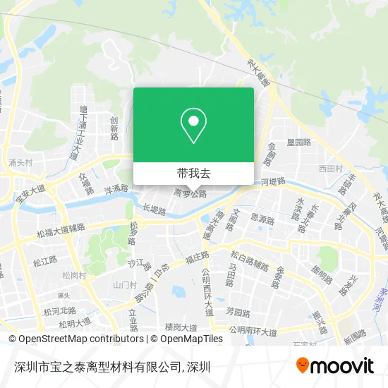 深圳市宝之泰离型材料有限公司地图