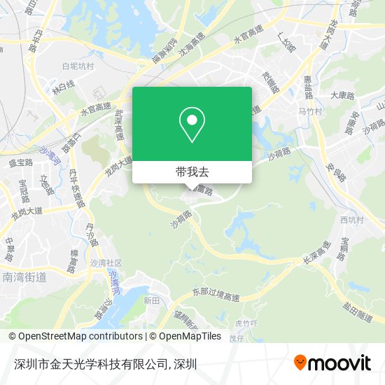 深圳市金天光学科技有限公司地图