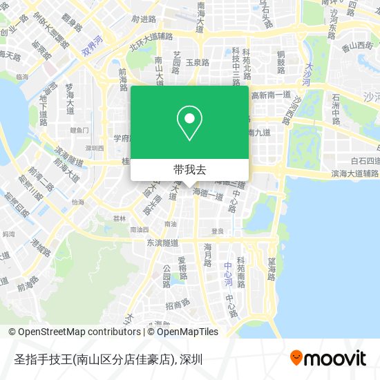 圣指手技王(南山区分店佳豪店)地图