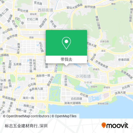 标志五金建材商行地图