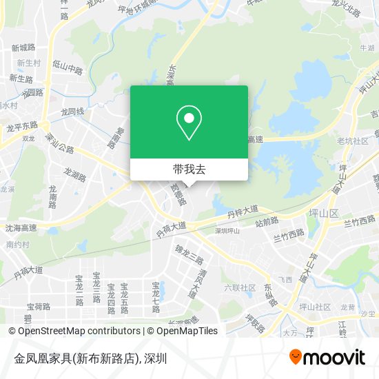 金凤凰家具(新布新路店)地图