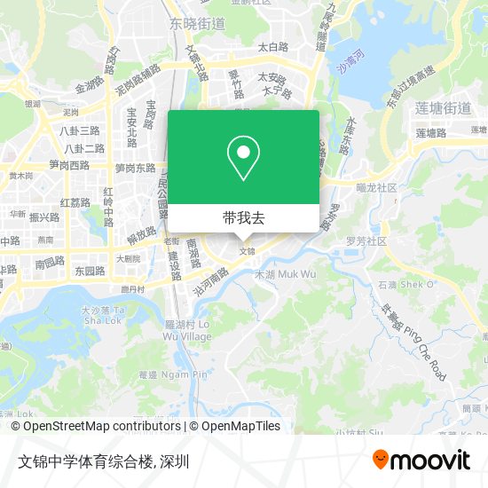 文锦中学体育综合楼地图