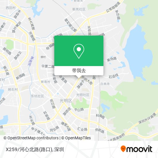 X259/河心北路(路口)地图
