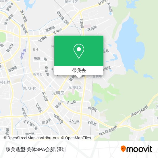 臻美造型·美体SPA会所地图