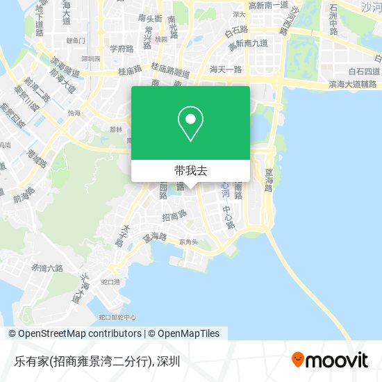 乐有家(招商雍景湾二分行)地图