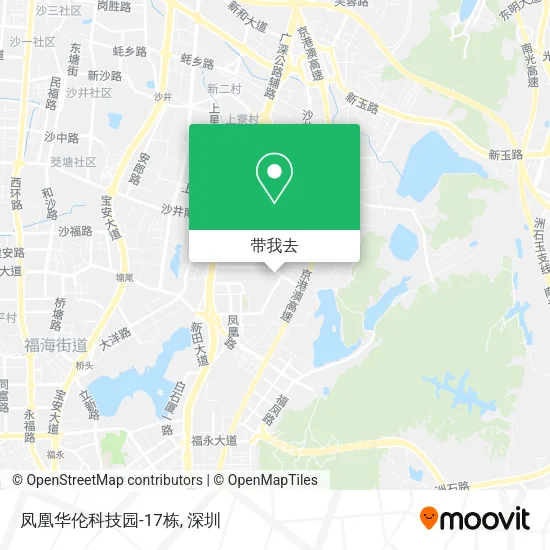 凤凰华伦科技园-17栋地图