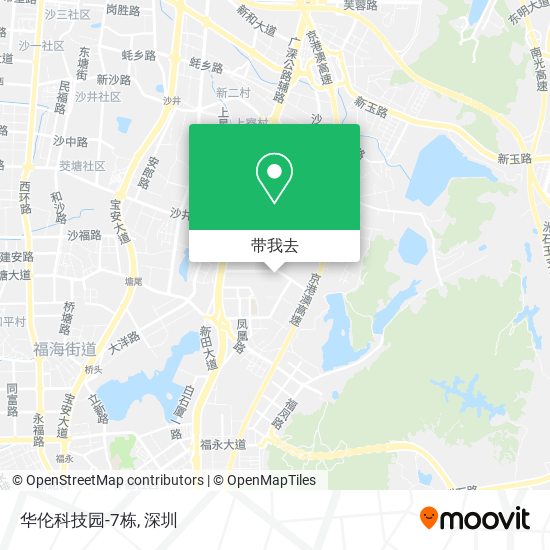 华伦科技园-7栋地图