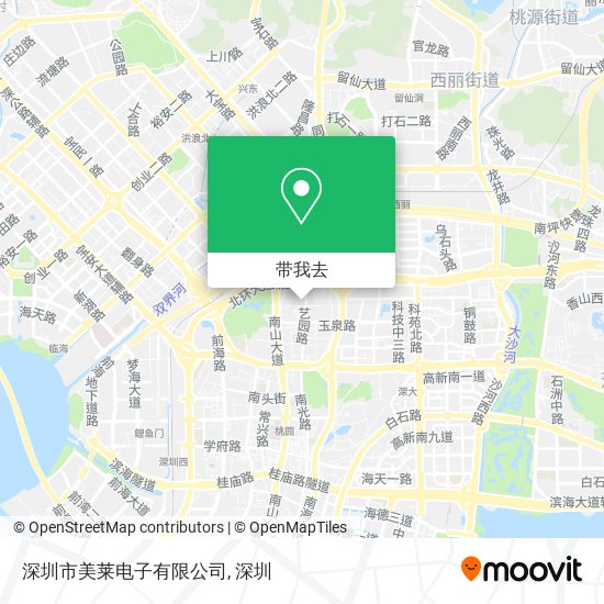 深圳市美莱电子有限公司地图
