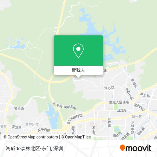 鸿威de森林北区-东门地图