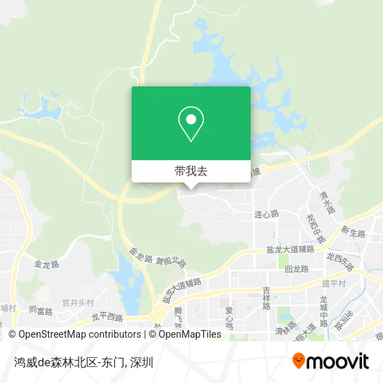 鸿威de森林北区-东门地图