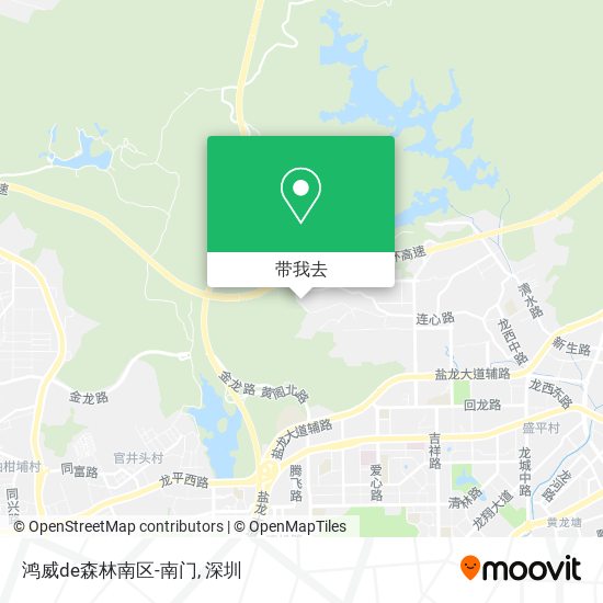 鸿威de森林南区-南门地图