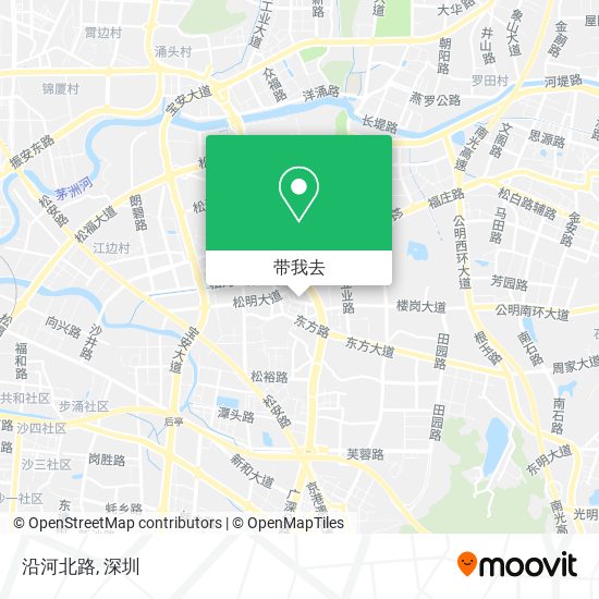 沿河北路地图